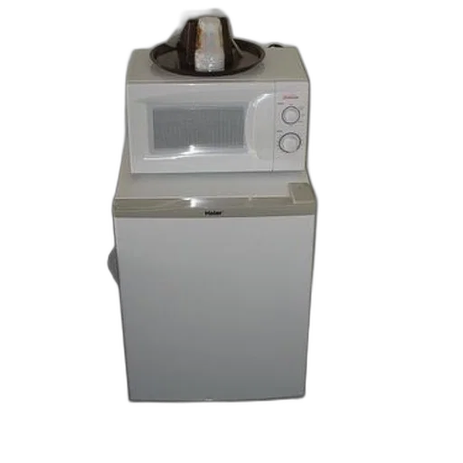 robot, 3d render, white, microwave transparent PNG cut-out