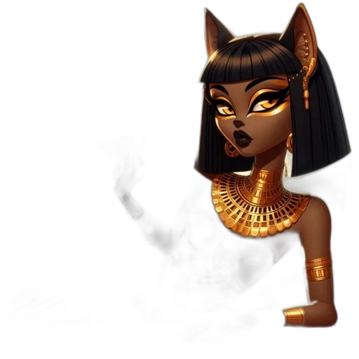 jewelry, mask, staff, fantasy art transparent PNG cut-out