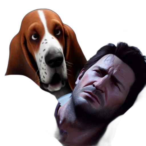 animal, face, creature, concept art transparent PNG cut-out