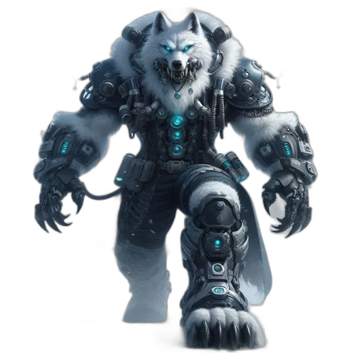 creature, animal, robot, staff transparent PNG cut-out