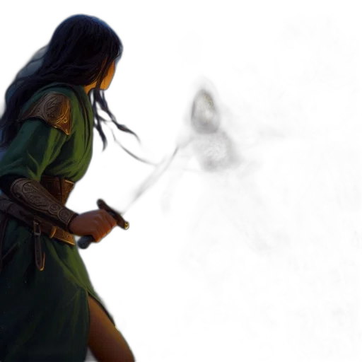 sword, weapon, dragon, staff transparent PNG cut-out