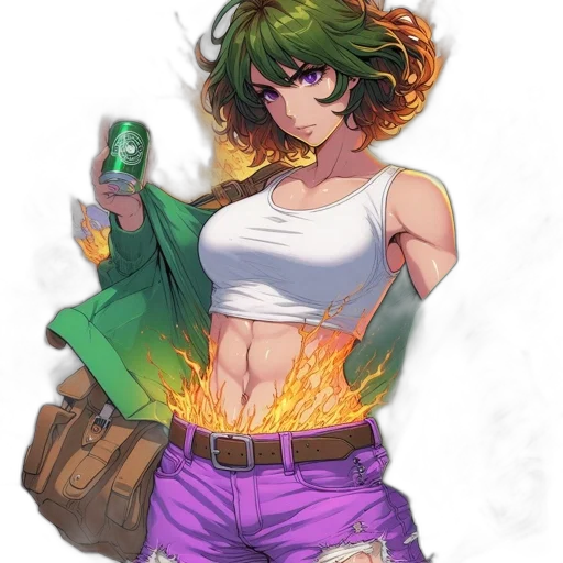 weapon, jacket, bottle, concept art transparent PNG cut-out