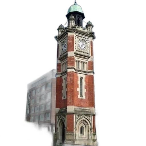 building, staff, dress, 3d render transparent PNG cut-out