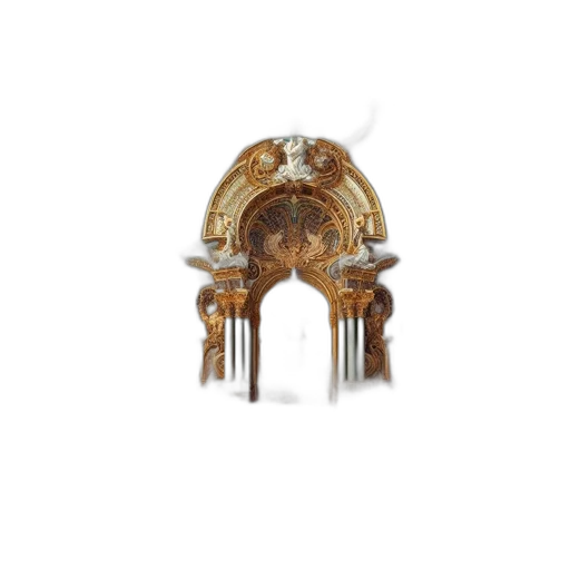 furniture, crown, jewelry, umbrella transparent PNG cut-out