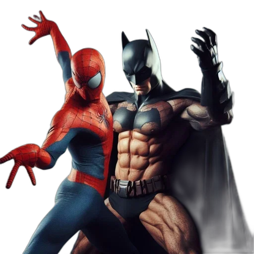 comic book art, concept art, fantasy art, photorealistic transparent PNG cut-out