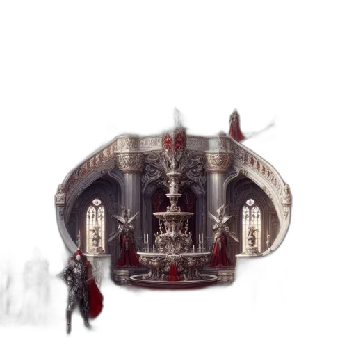 crown, hat, sword, staff transparent PNG cut-out