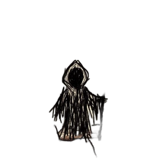 hair, creature, dress, mask transparent PNG cut-out
