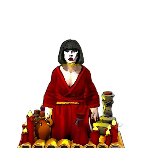 mask, jewelry, dress, bottle transparent PNG cut-out