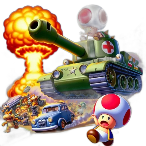 weapon, car, robot, concept art transparent PNG cut-out
