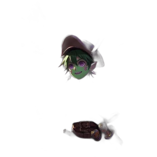 creature, mask, weapon, hat transparent PNG cut-out