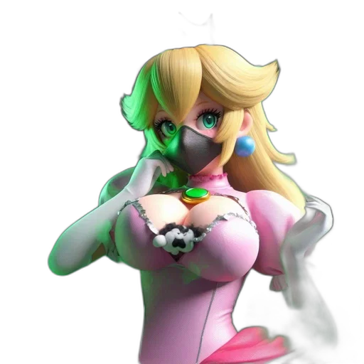 dress, mask, staff, robot transparent PNG cut-out