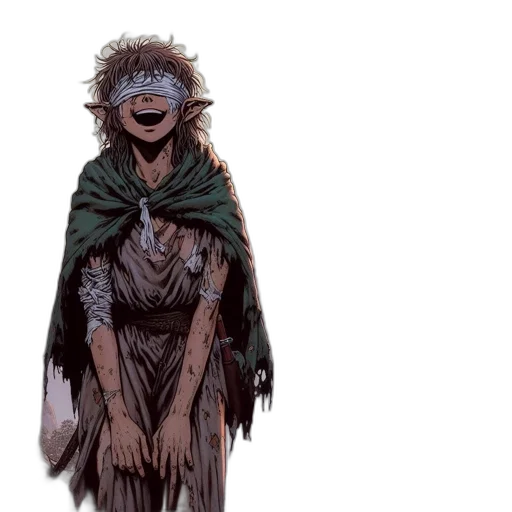 creature, staff, mask, animal transparent PNG cut-out