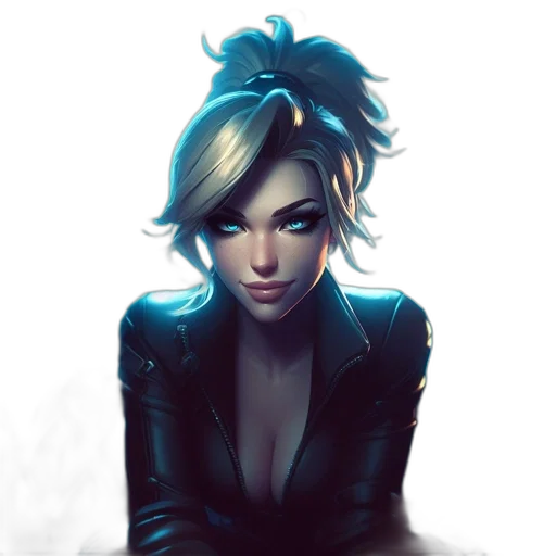 jacket, face, staff, concept art transparent PNG cut-out