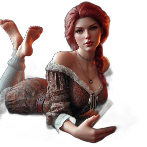 dress, fantasy art, concept art, photorealistic transparent PNG cut-out