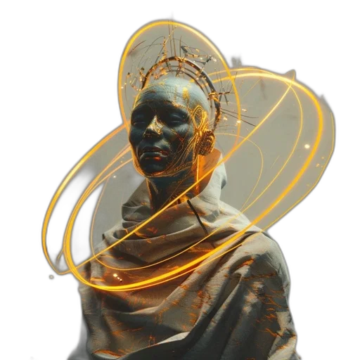 mask, crown, face, staff transparent PNG cut-out