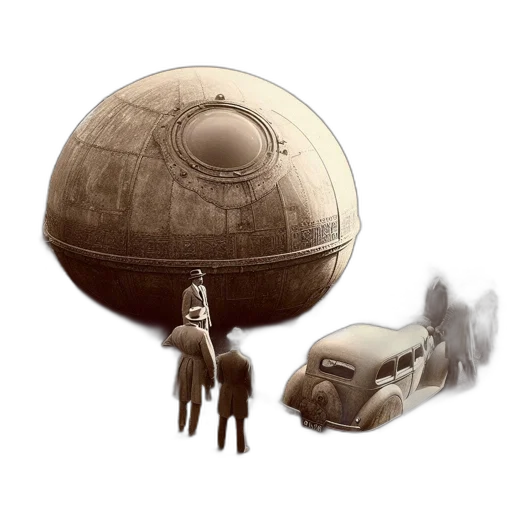 car, concept art, fantasy art, comic book art transparent PNG cut-out