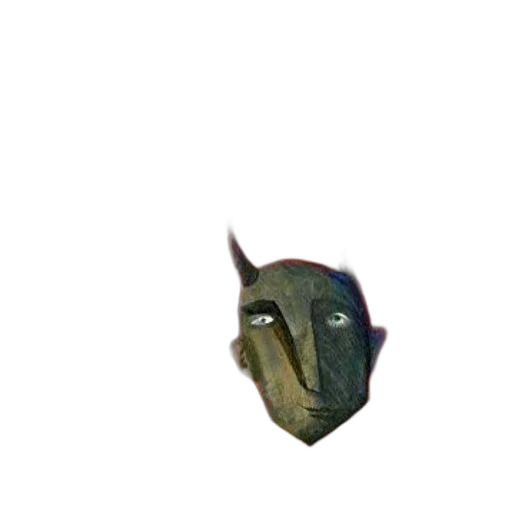 mask, face, creature, dragon transparent PNG cut-out