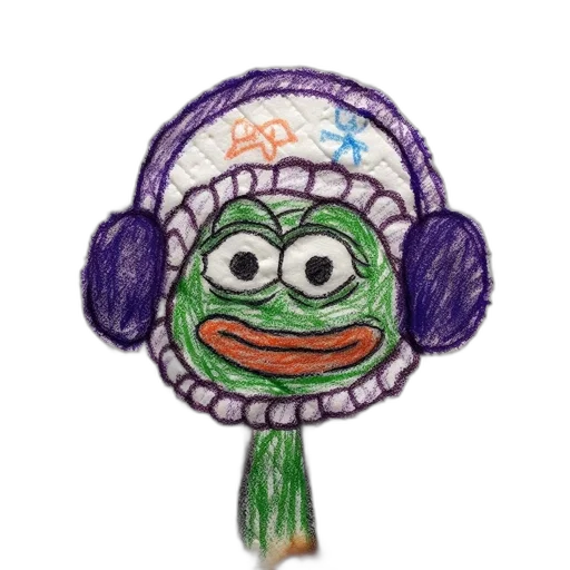 hat, staff, mask, creature transparent PNG cut-out