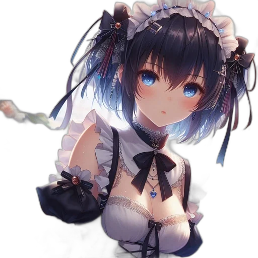 dress, staff, robot, weapon transparent PNG cut-out