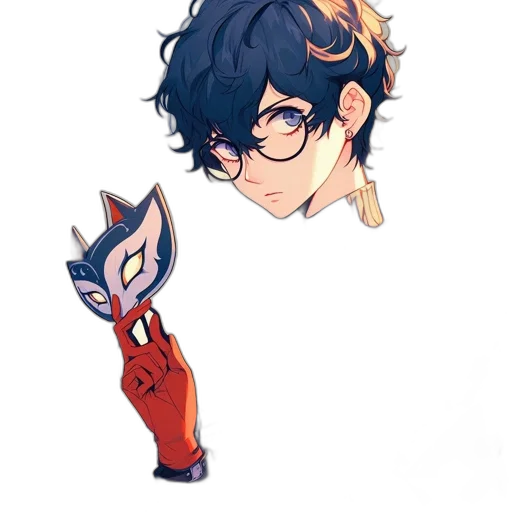 weapon, staff, crown, mask transparent PNG cut-out