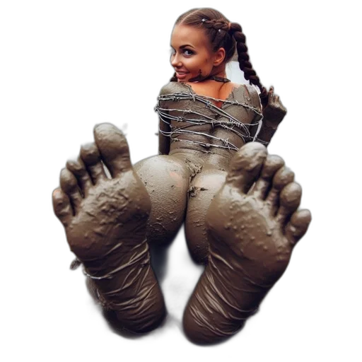 shoes, creature, robot, face transparent PNG cut-out