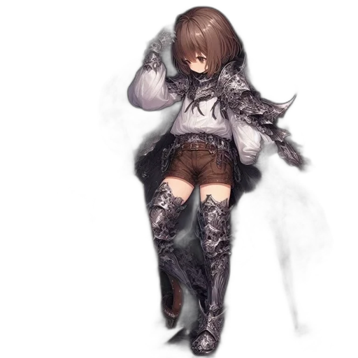 jacket, dress, weapon, staff transparent PNG cut-out