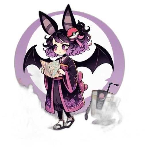 staff, creature, mask, pixel art transparent PNG cut-out