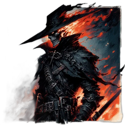 dragon, sword, hat, weapon transparent PNG cut-out