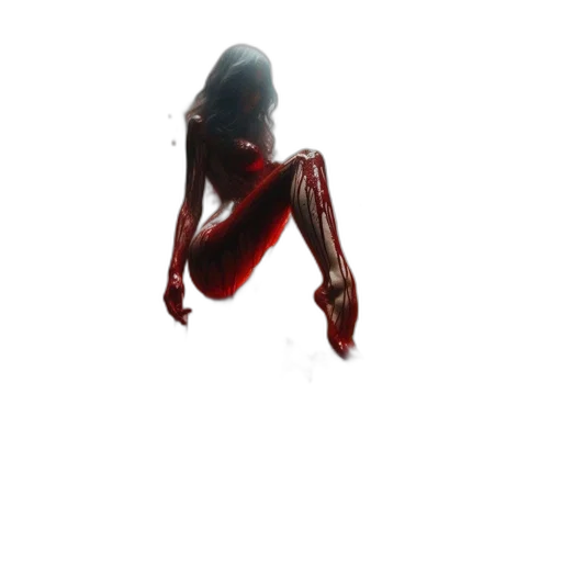 creature, hair, robot, dress transparent PNG cut-out
