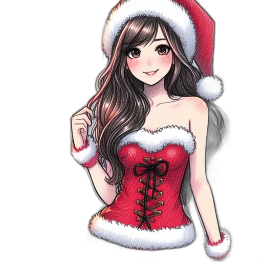 dress, cartoon, watercolor, pixel art transparent PNG cut-out