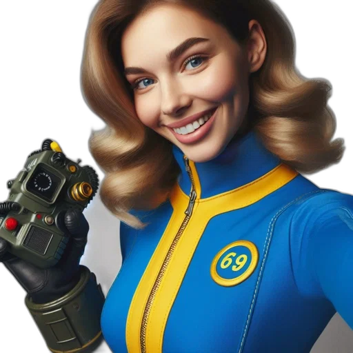 weapon, jacket, face, staff transparent PNG cut-out