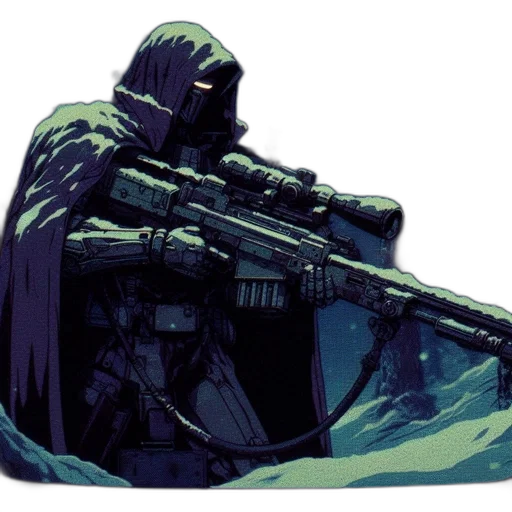 weapon, jacket, sword, shoes transparent PNG cut-out