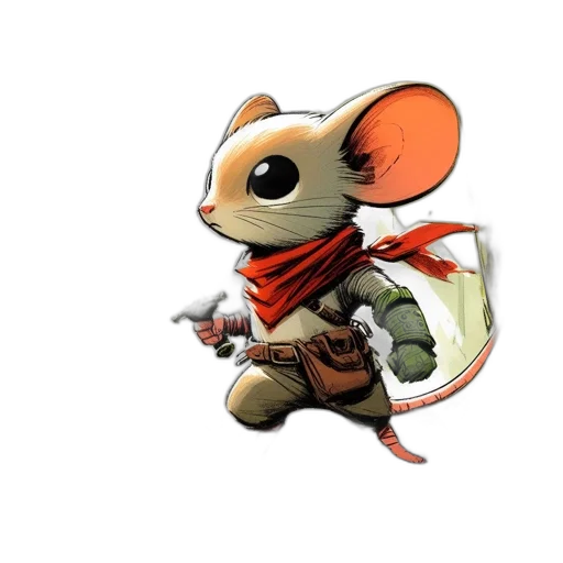 staff, animal, jacket, concept art transparent PNG cut-out
