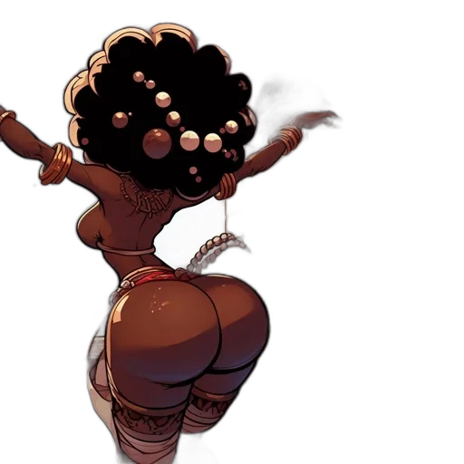 dress, staff, concept art, comic book art transparent PNG cut-out