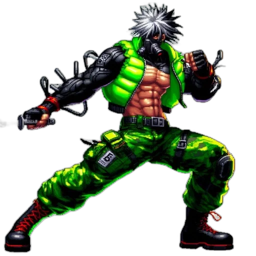 weapon, animal, staff, jacket transparent PNG cut-out