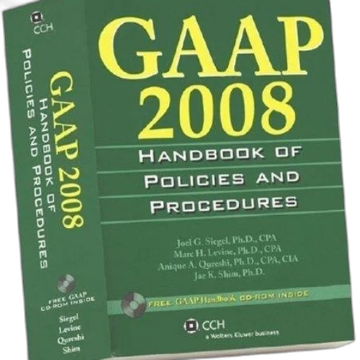 gaap, 2008, handbook, policies transparent PNG cut-out