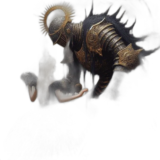 creature, dragon, animal, staff transparent PNG cut-out