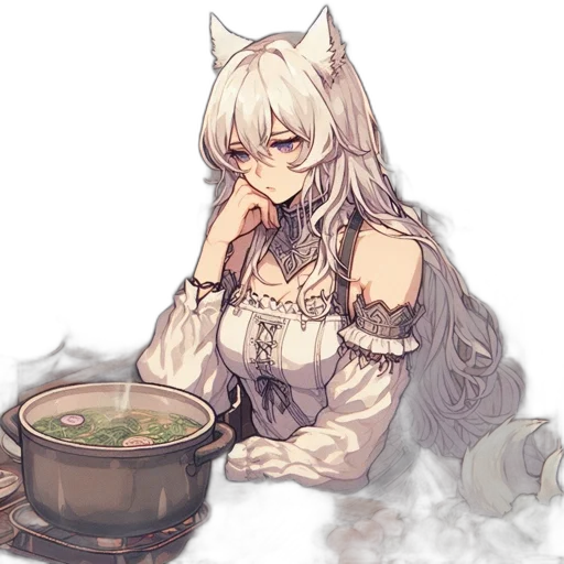 food, staff, dragon, fantasy art transparent PNG cut-out