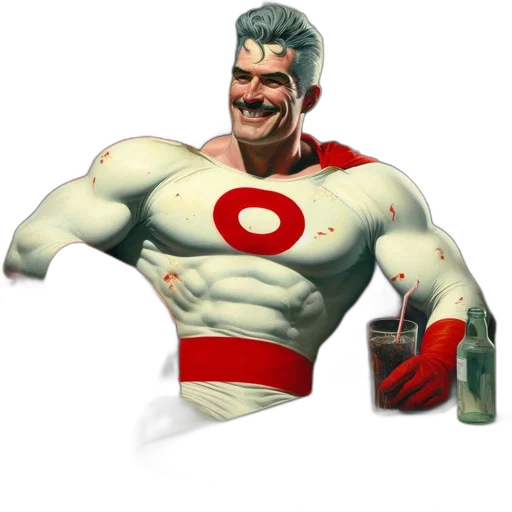 staff, jacket, animal, comic book art transparent PNG cut-out