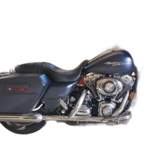 black, harley-davidson, motorcycle, chrome transparent PNG cut-out