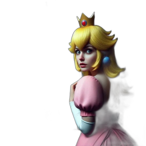 dress, crown, face, concept art transparent PNG cut-out