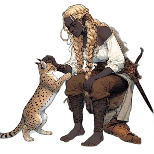 staff, animal, dragon, concept art transparent PNG cut-out