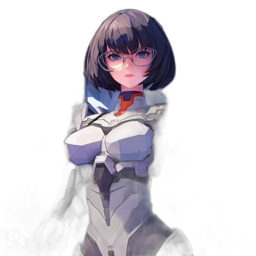 robot, weapon, jacket, sword transparent PNG cut-out
