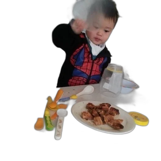 food, robot, jacket, creature transparent PNG cut-out