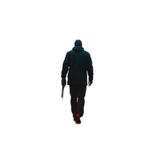 jacket, staff, weapon, umbrella transparent PNG cut-out