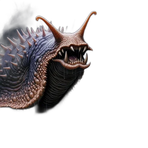 creature, dragon, animal, hair transparent PNG cut-out