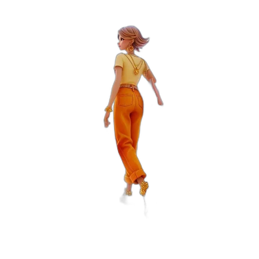 staff, jewelry, 3d render, concept art transparent PNG cut-out