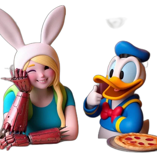 food, weapon, 3d render, concept art transparent PNG cut-out