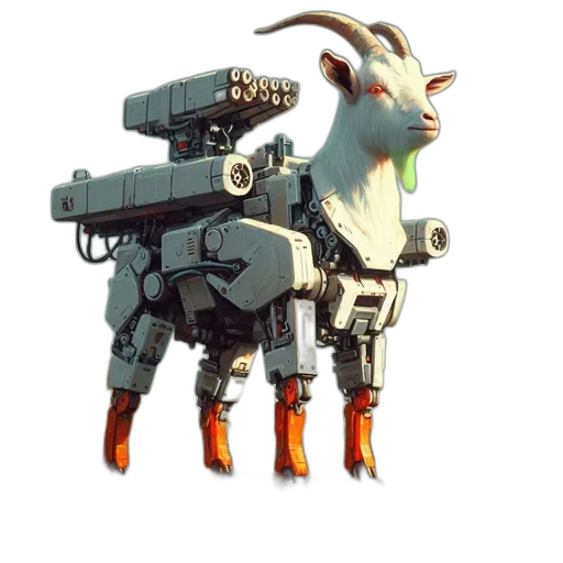robot, weapon, animal, creature transparent PNG cut-out