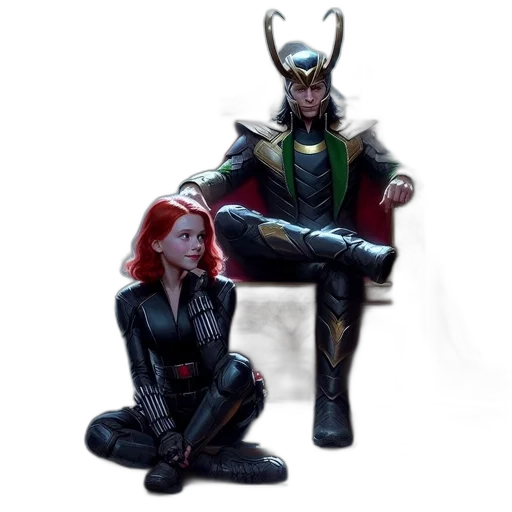 concept art, comic book art, fantasy art, pixel art transparent PNG cut-out